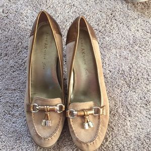 Anne Klein iflex Tassle Heel Loafers